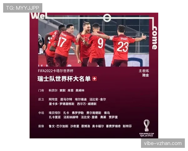 瑞士队2026世界杯阵容预测：扎卡领衔，新老交替能否再创佳绩